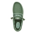 Hey-Dude-Wally-Stretch-Canvas-andrika-mokasinia-prasino-40700 (3)